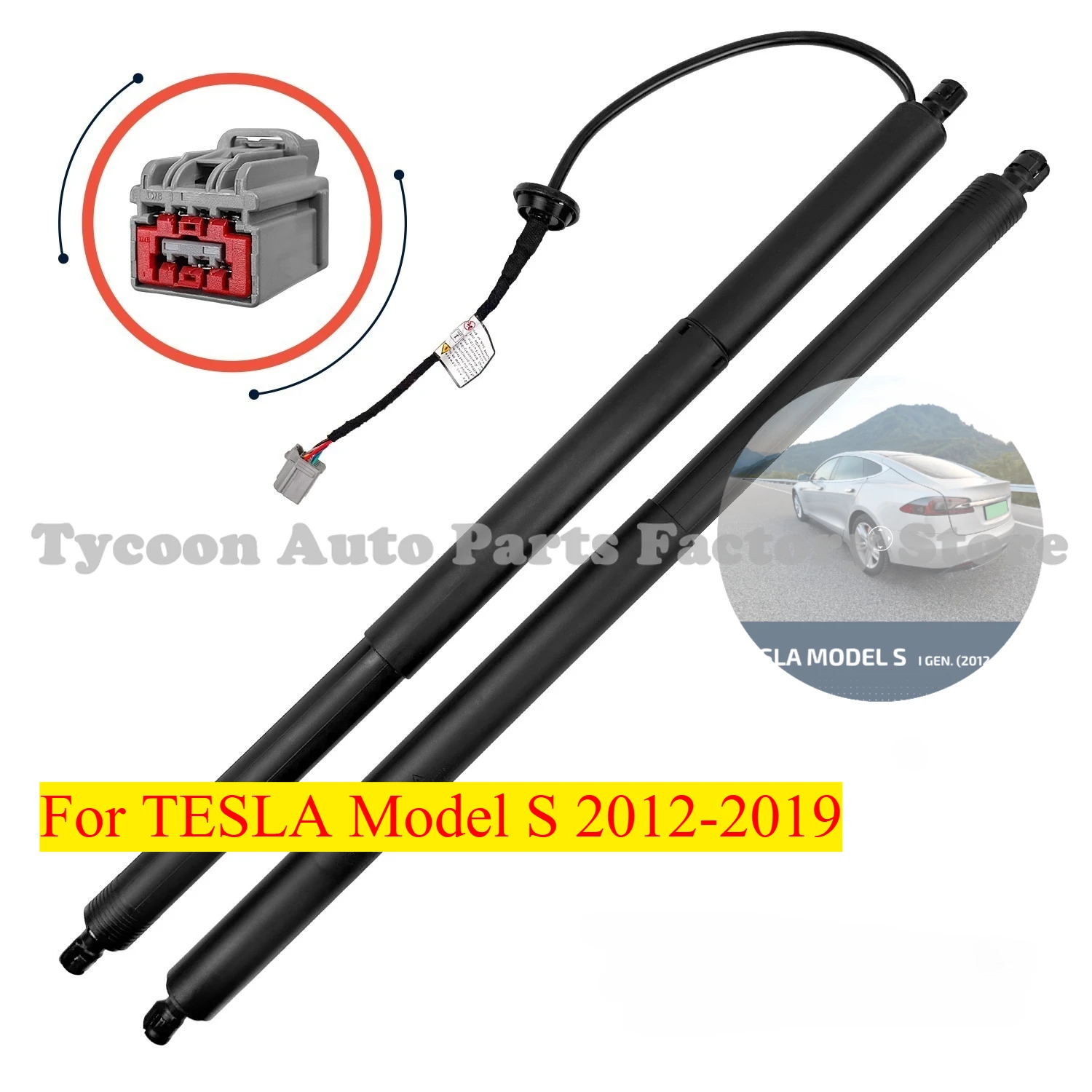 

Electric Tailgate Strut Actuator Set For TESLA Model S 2012-2019 DEFFNER T09 Left Right