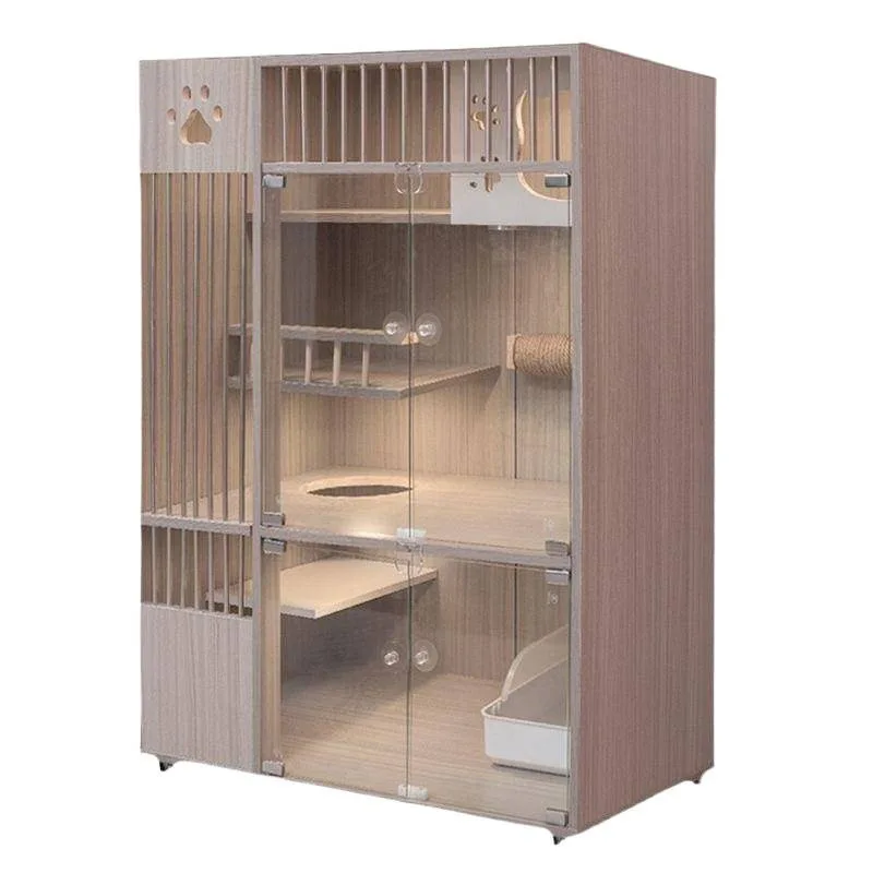 Household Cat Villa Indoor Cat House Cat Nest Cabinet, Waterproof Pet Nest