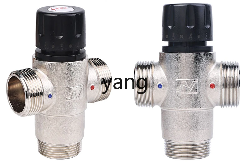 YJQ thermostatic valve engineering automatic temperature control solar bath series pipeline valve