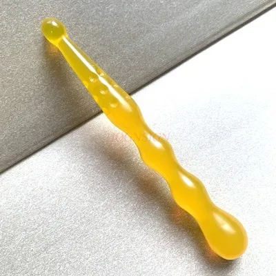 Resin beeswax foot massage stick pedicure foot meridian acupoint massage stick face facial pulling tendon acupoint pen