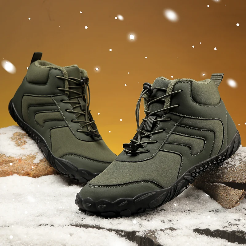 

Новинка 2024, трансграничная хлопковая обувь, мужские и женские теплые повседневные зимние ботинки на флисовой подкладке, удобные домашние толстые хлопковые ботинки для пары