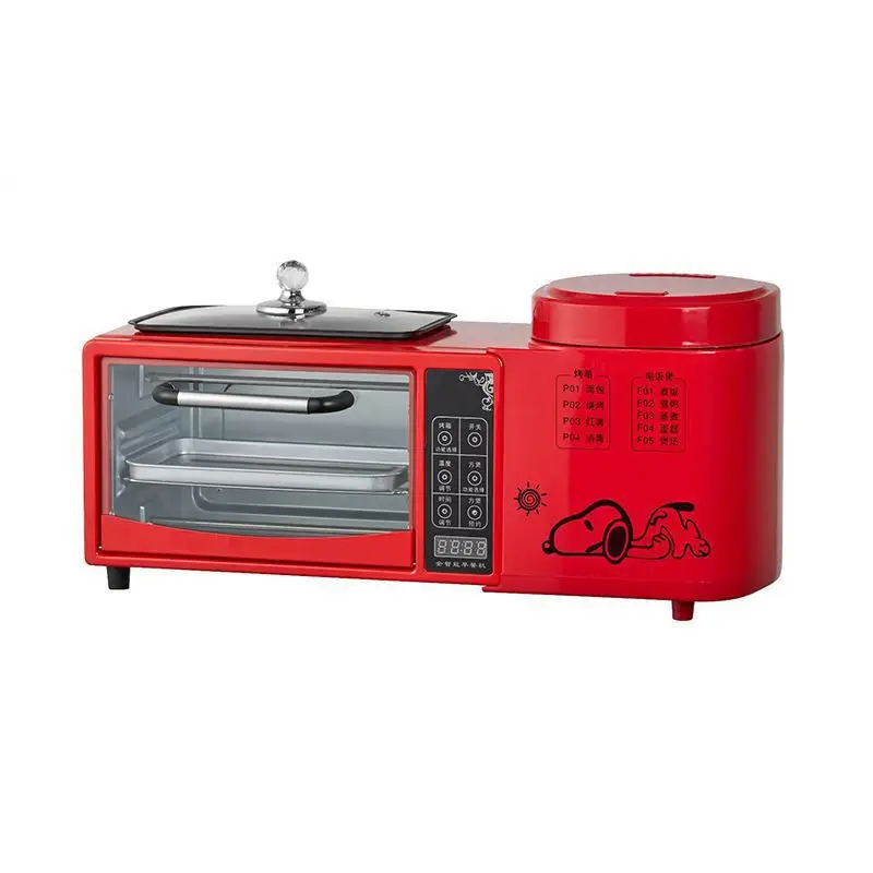 

Multifunctional, breakfast machine, grill, hot pot, electric oven