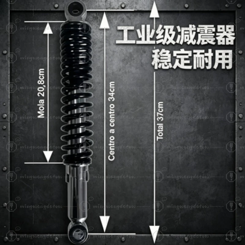 Motorcycle Rear Shock Absorber Suspension  XRM110 XRM100 Black White Chrome Plated Spring Motorcycle Parts