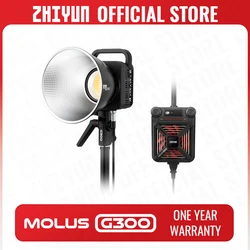 ZHIYUN Official MOLUS G300 300W COB LED Light 2700K-6500K Video Lights APP Control 500W Bi-color LED Lamp Photography Lighting