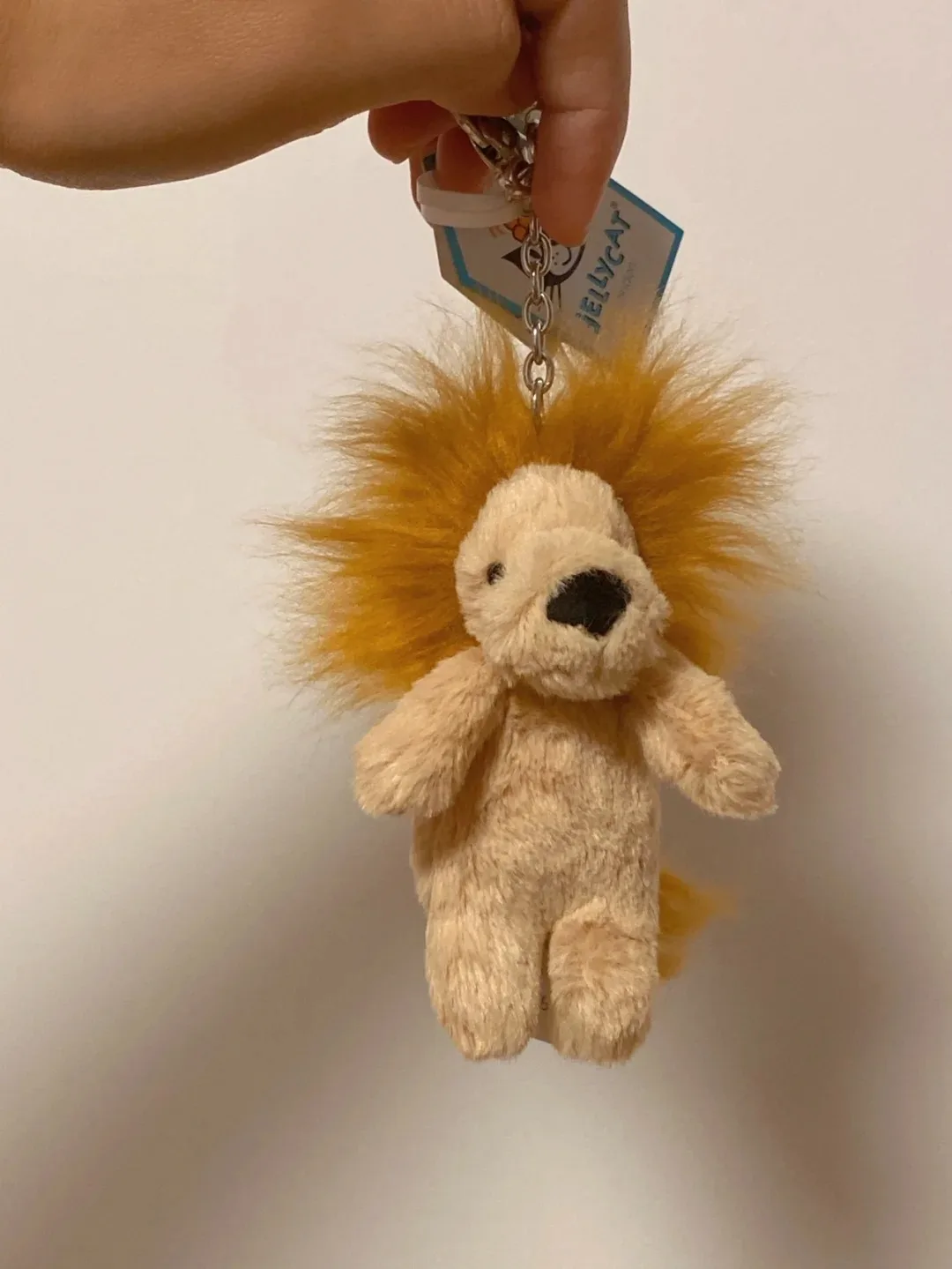 New In Stock Jellycat Cute Internet Celebrity Super Cute Little Lion Pendant Backpack Crossbody Bag Decoration Doll Christmas Gi