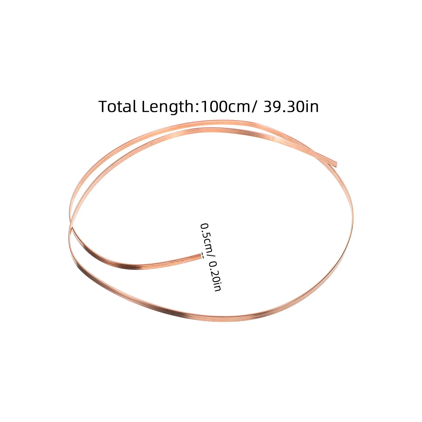 Flat Bar 6Mmx50Mm Pure Strip For Connection Diy Craft Material Copper Bus Bar Flat Copper Strip Diy