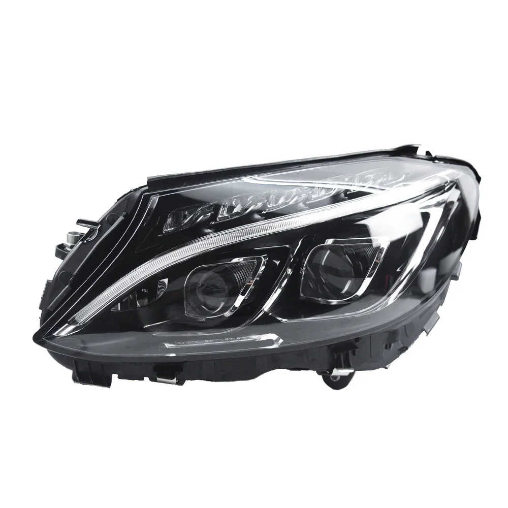 

Для Mercedes-Benz W205 2015-2018: Комплект светодиодных передних фар для модернизации, аксессуары для автомобильных фар