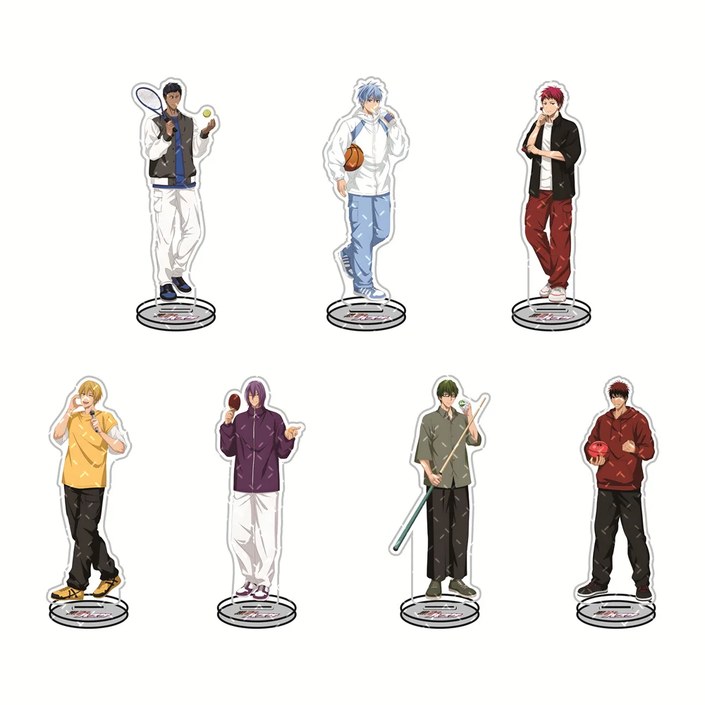 Anime Kuroko No Basket 15cm Acrylic Stand Kuroko/Kagami/Daiki Aomine/Seijuurou Akashi Desktop Decoration Elegant Character Collr