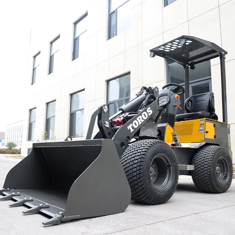 Aangepaste Epa-constructie Kleine compacte voorschep Landbouwconstructie Diesel Mini-schranklader