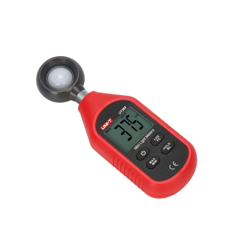 UNI-T UT383 Digital Light Meter UT383BT Lux Meter 200,000 lux Illuminometers Photometer Environmental Tester Bluetooth