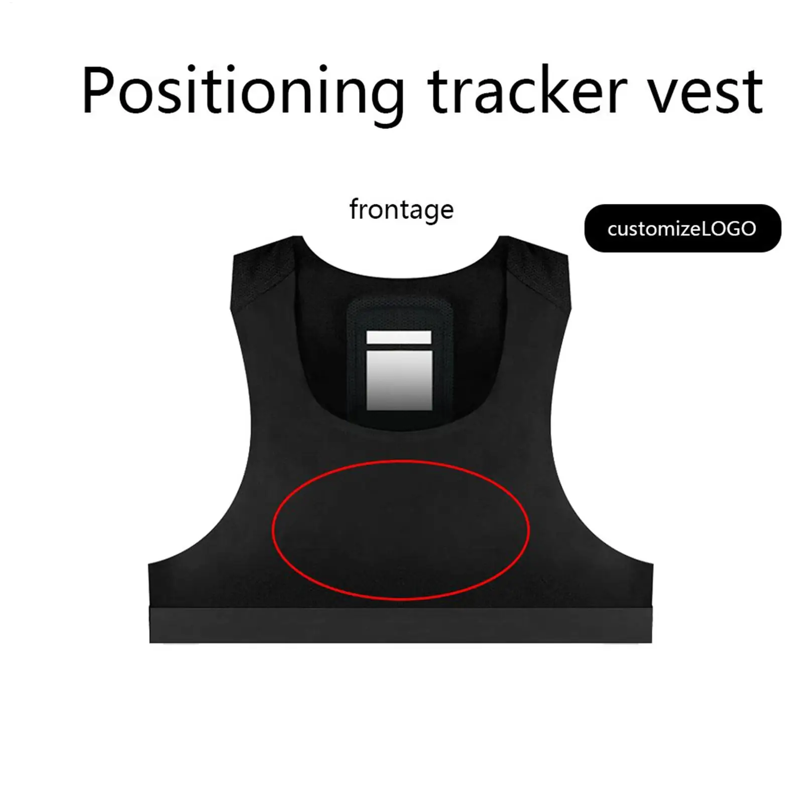 Positioning Tracker Vest for Football Player Workout Comfortable breathable Positioning tracker vest football training  ﻿