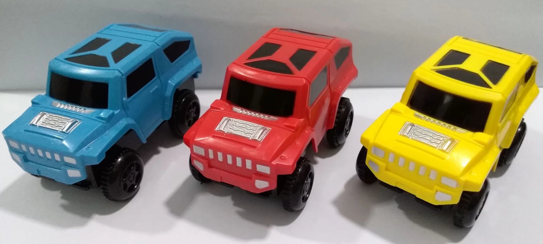 Electric Flash Light High-Speed DIY Assembly Rail Car Children's Educational Toys