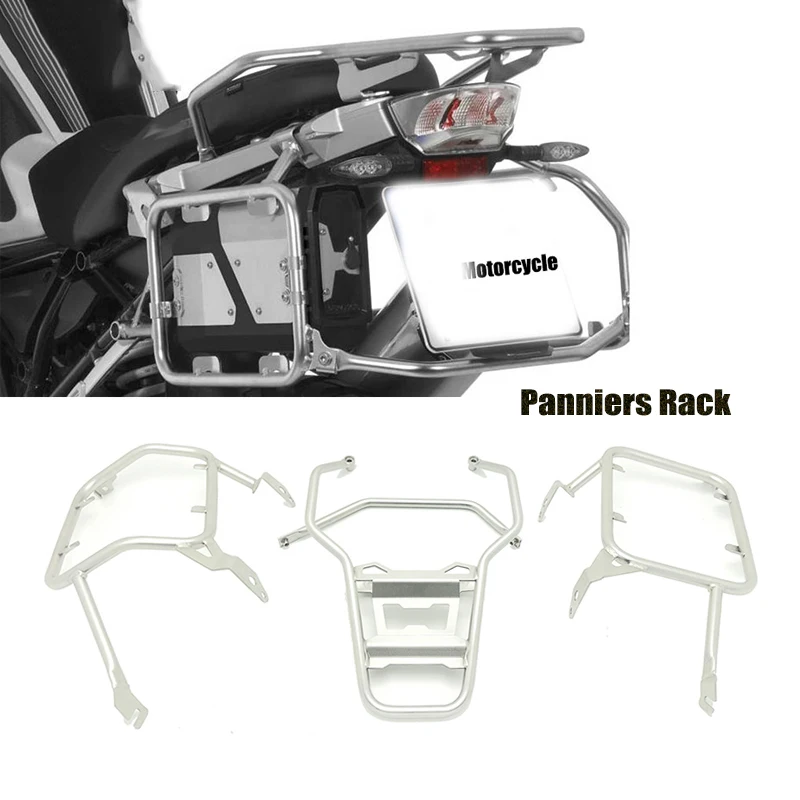 

For BMW R1200GS ADV R1250GS Motorcycle Pannier Rack Saddlebag Bracket Top Case Box Rack R 1200GS LC R1250 GS Adventure 2014-2022