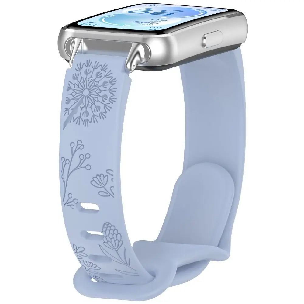 Dandelion Style Smart Watch Wristband Silicone Replaceable Band Belt Soft Adjustable Bracelet for Huawei Band 11/11 Pro