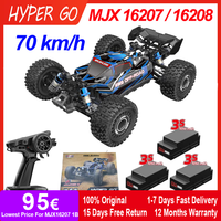 HYPER GO 70KM/H MJX 16207 16208 1/16 RC Car Brushless 4WD Racing Car Electric Off-Road Remote Control Truck RC Toy