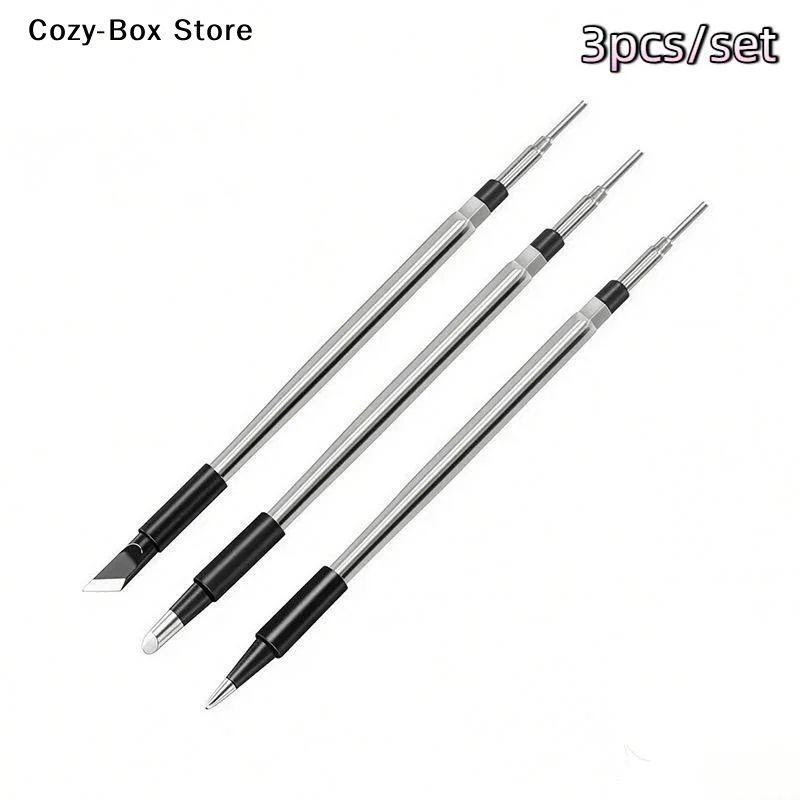 [ZY]3Pcs USB Soldering Iron Tip 5V Battery Soldering Iron Tip For Phone Motherboard Repair Soldering Rework Accessories[ZY]