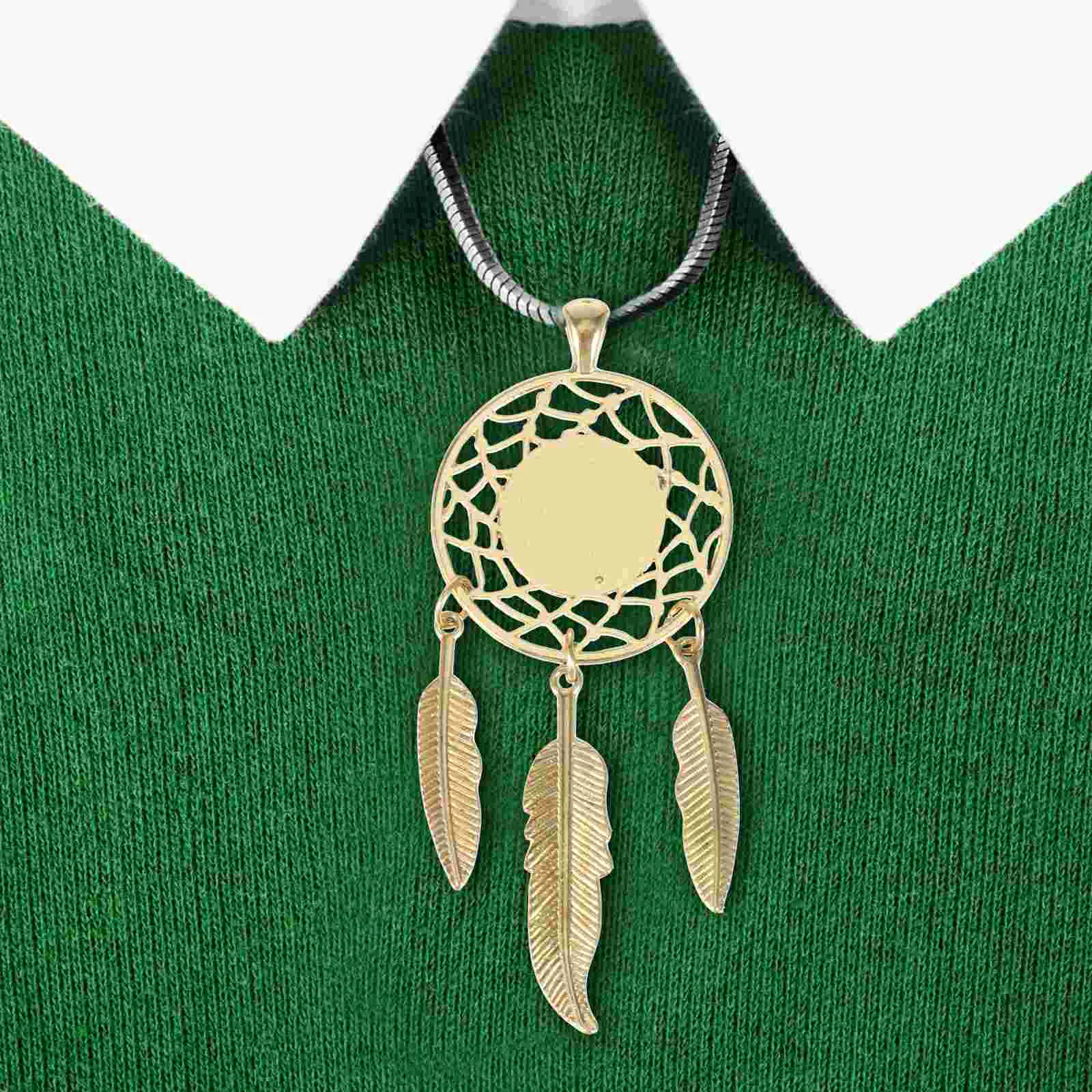 Earring Charm Time Gem Bottom Holder Indoor Pendant Wall Dream Catcher Retro Decor