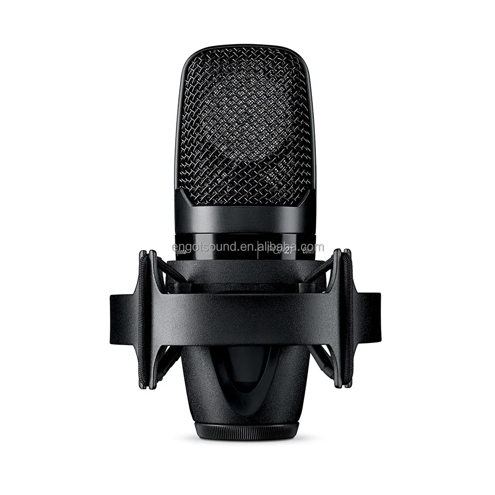 Professional PGA27 Electret Condenser Microphone Cardioid Large Diaphragm Mic For Live Vocals Karaoke Home Studio Performance