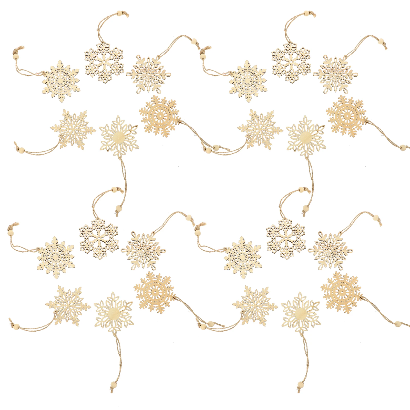 

24 Pcs Snowflake naments for Christmas Tree Christmas Decoration Xmas Party Home Garden Decorations Hanging Crafts
