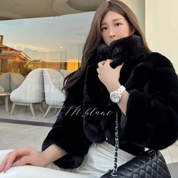 Faux Fur Coat Eco Fur Coat For Women Artificial Fur Coat Fluffy Jackets For Women