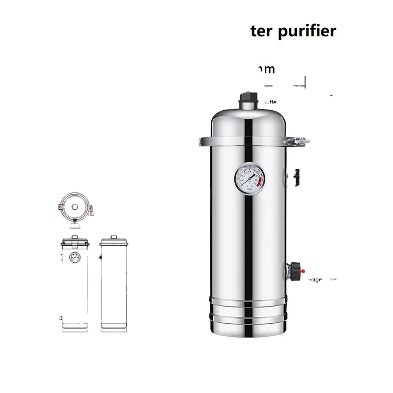 เครื่องกรองน้ำแบบไหลสูงทำจากสแตนเลส