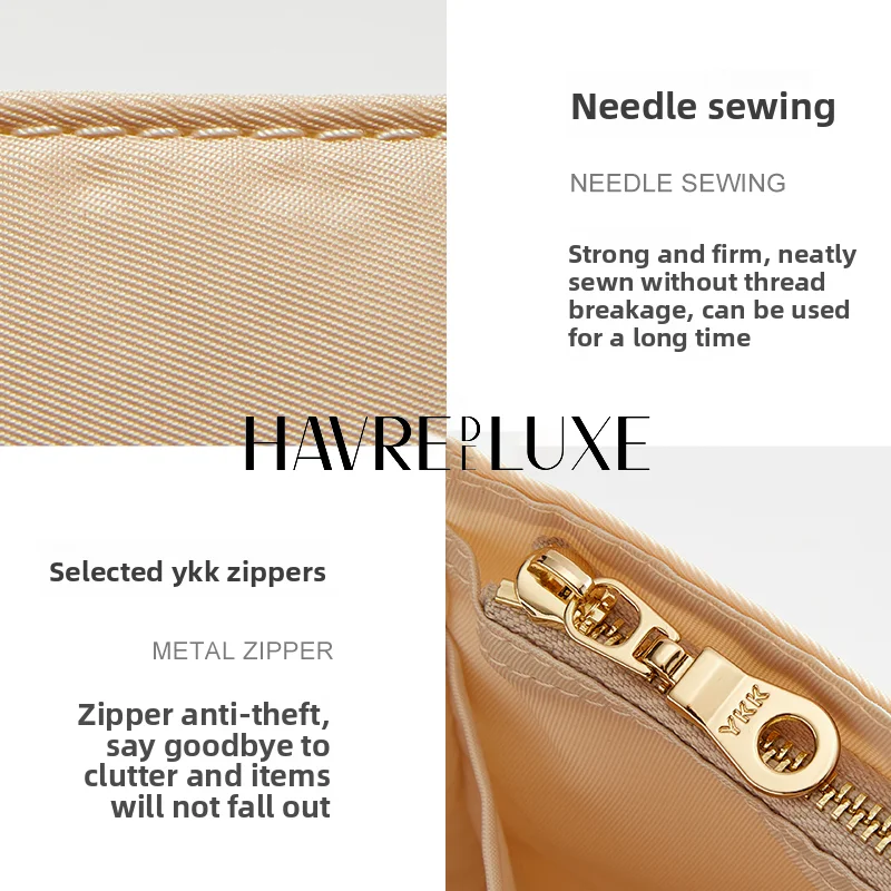 إدراج منظم الحقائب لتخزين YSL hobo L من النايلون، حقيبة متينة تدعم ملحقات حقيبة التعديل الداخلية للتخزين