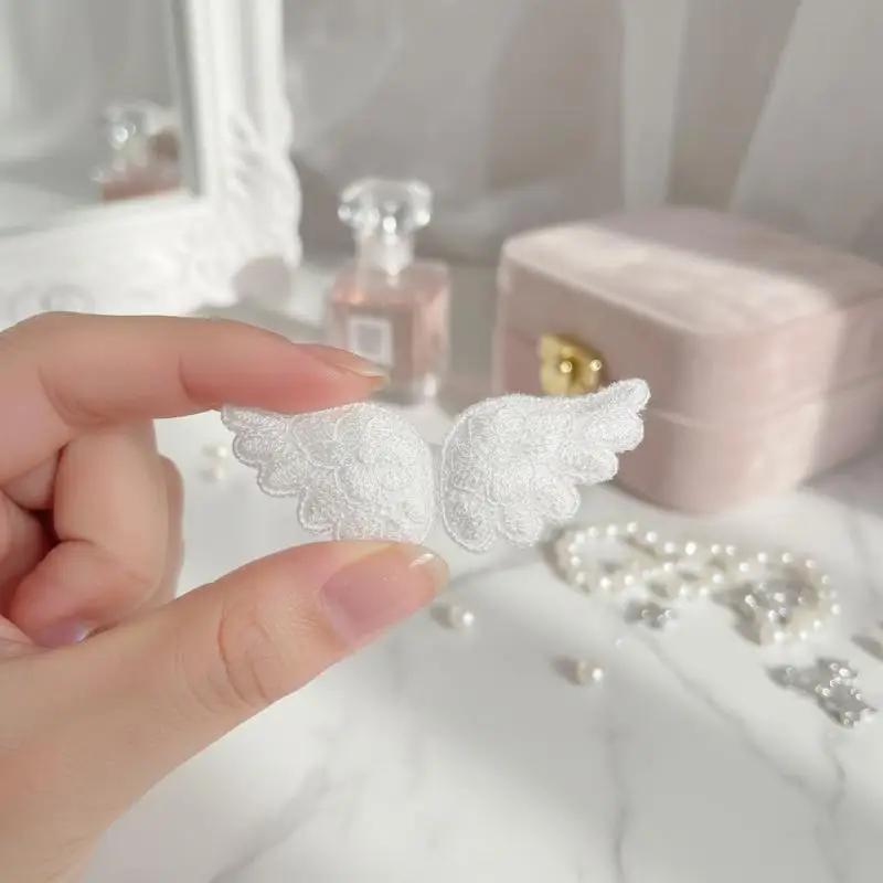 Gothic Lolita Decorative Lace Trim Set DIY Bow Appliques Kit for Cosplay Costume Sewing Craft Decoration