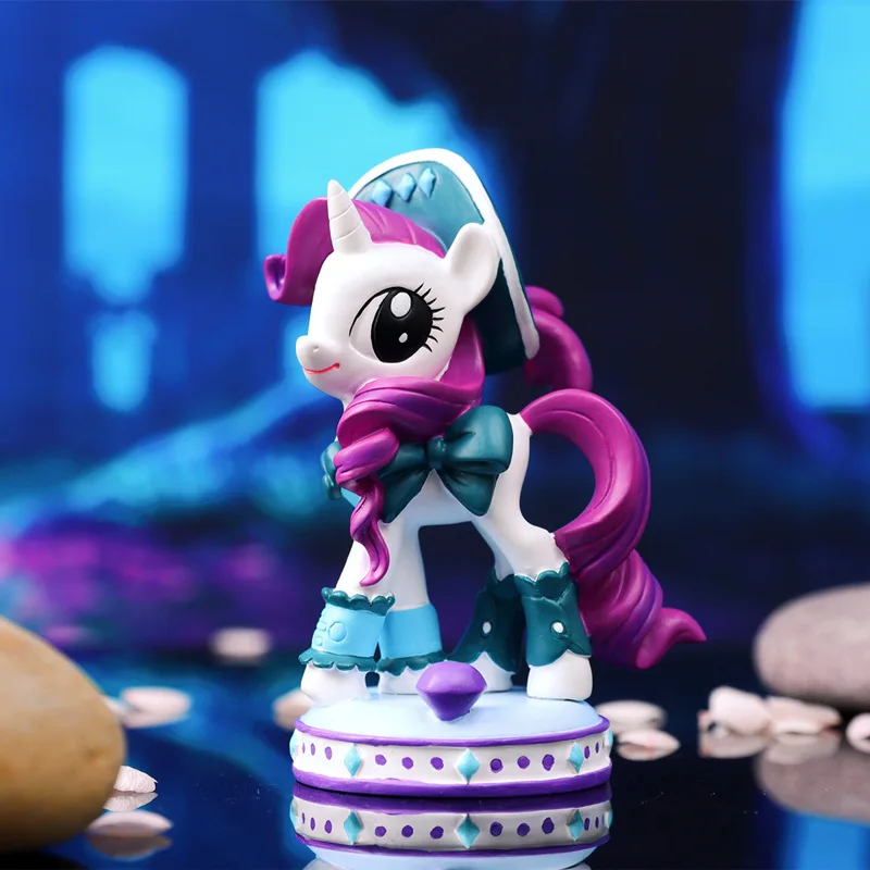 Little Ma Baoli Blind Box Figurine giocattolo alla moda Bambole carine Giocattoli Piccoli ornamenti Regali di compleanno per bambini Unicorni