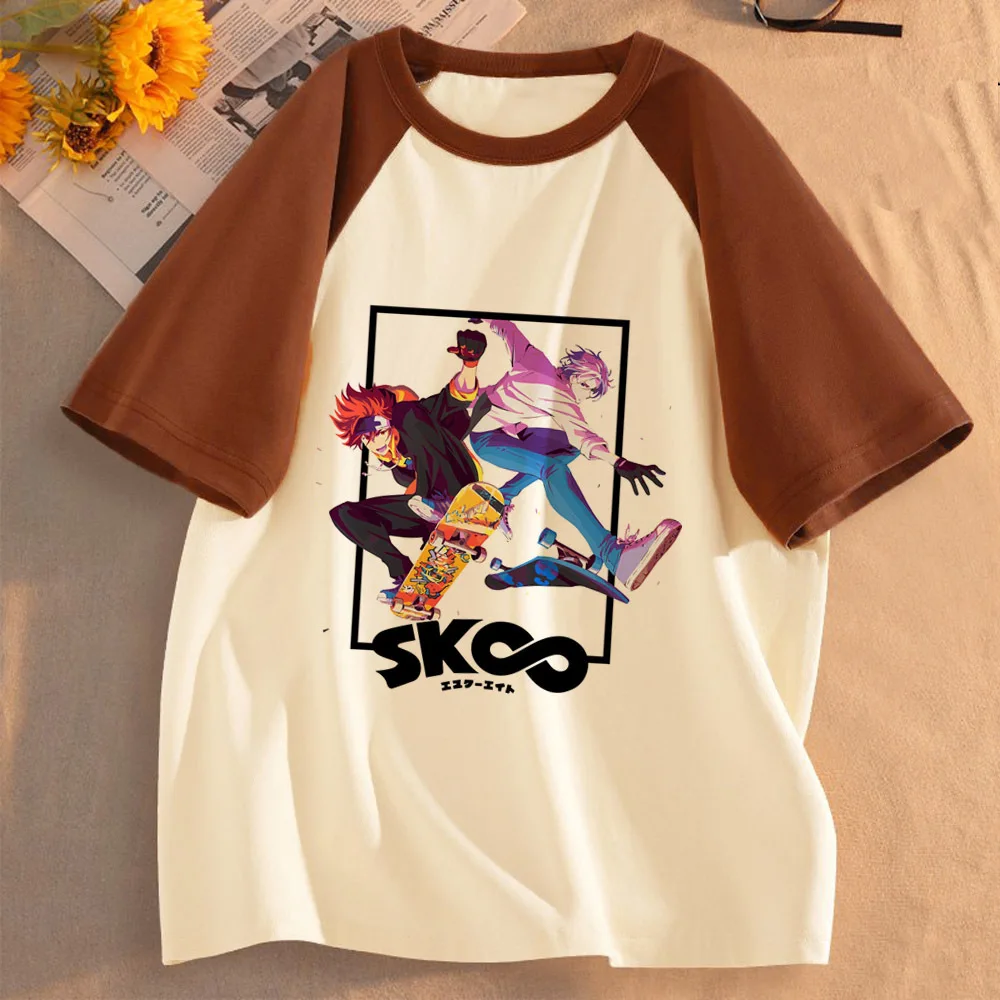 Sk8 قميص إنفينيتي للفتيات باستيل مخدر جمالي ريترو ملابس الشارع الشهير تي شيرت Y2k مريح للتنفس ثقافة البوب 80s #2