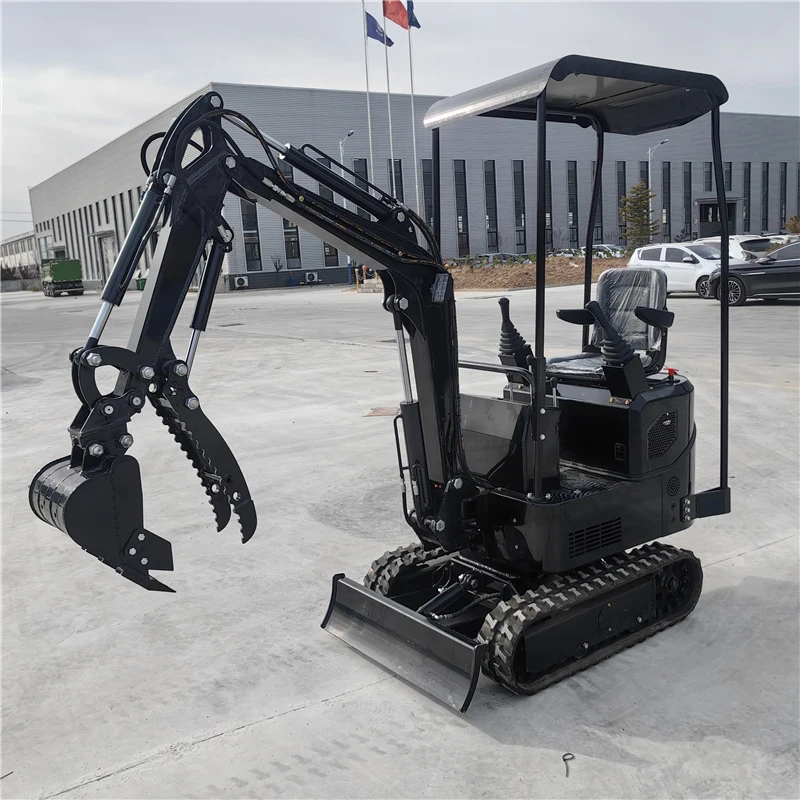 Multifunctional Cab Backhoe Loader Customize Construction Tools Ton Excavators EPA EURO5 Engine Home Garden Accessories Tool