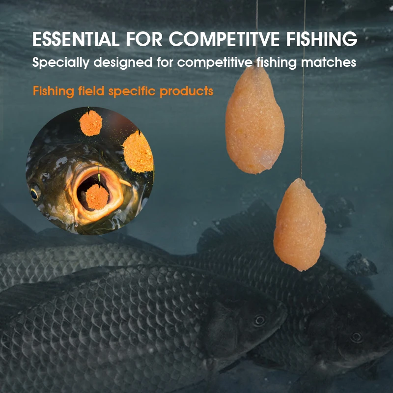 Competitive Fishing Pumpkin Crisp 400g Fishing Additive Shrimp Bait Formula Special Fish Bait Formula for Artificial Fishing Grounds and Competitive