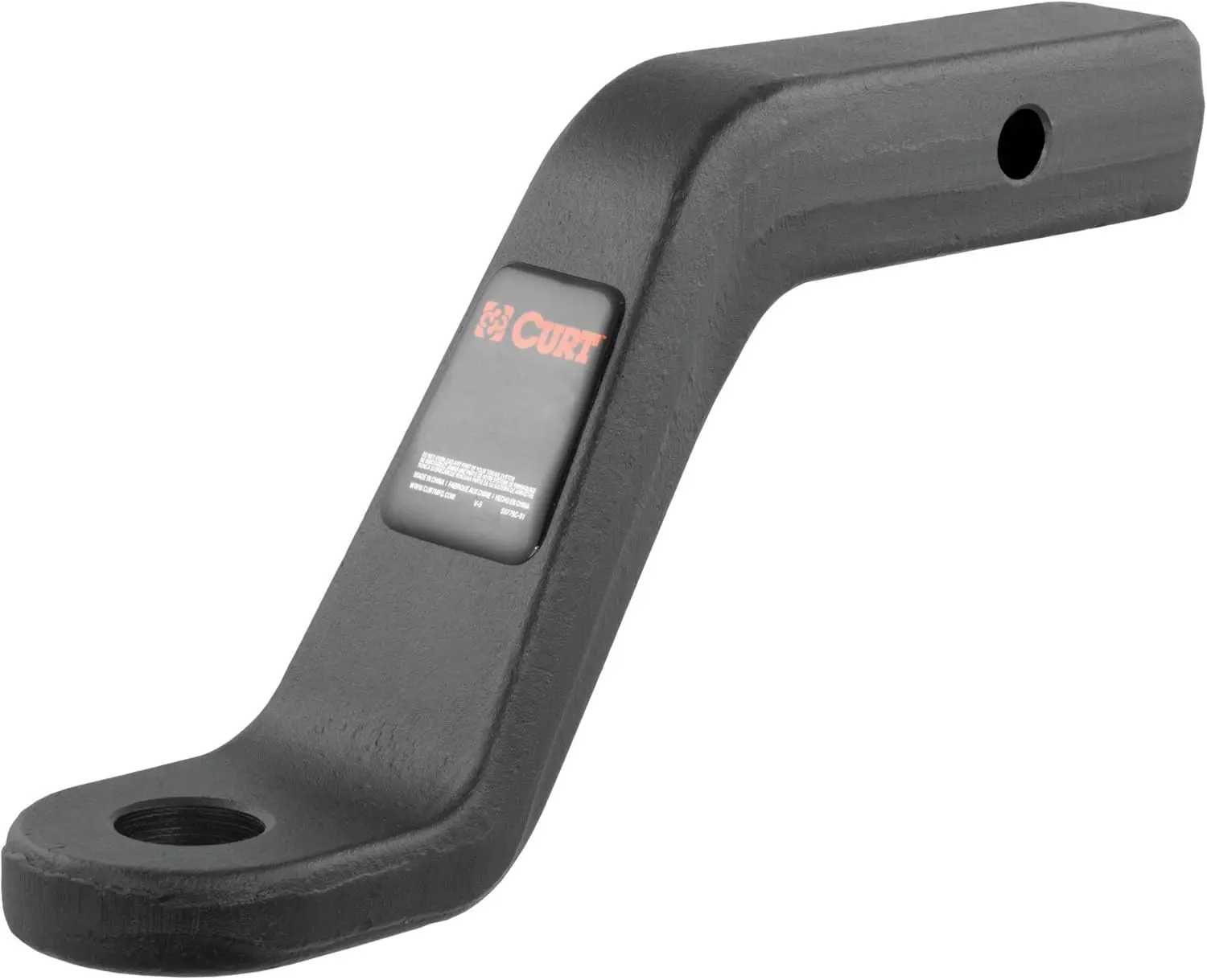 

45342 Кованое шаровое крепление сцепного устройства прицепа, подходит для 2-дюймового приемника, 17 000 фунтов, отверстие 1-1/4 дюйма, падение 6 дюймов, подъем 5 дюймов