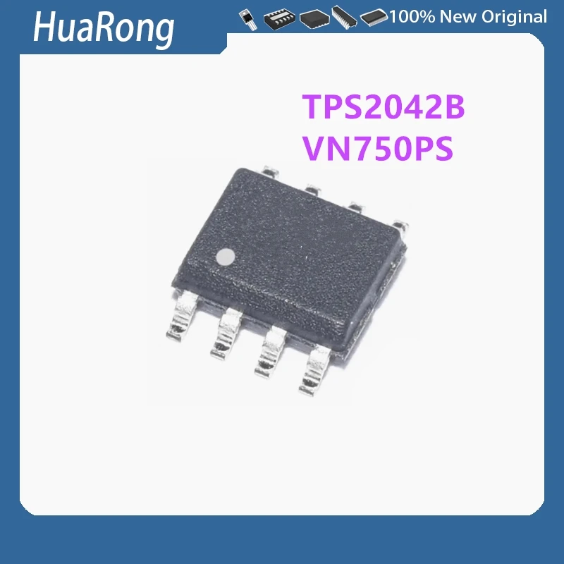 

10Pcs/Lot TPS2042B TPS2042 VN750PS VN750 SOP8