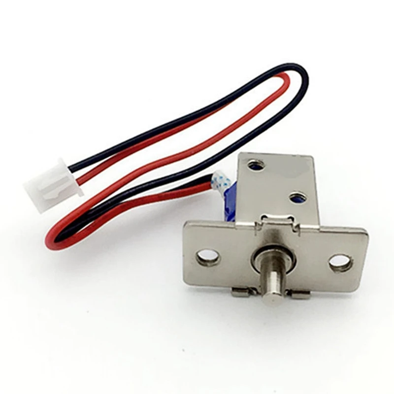 Mini Electronic Bolt Lock Compact Solenoid Electromagnet Door Lock Concealed Installation For Secure Access DC12V-0.54A