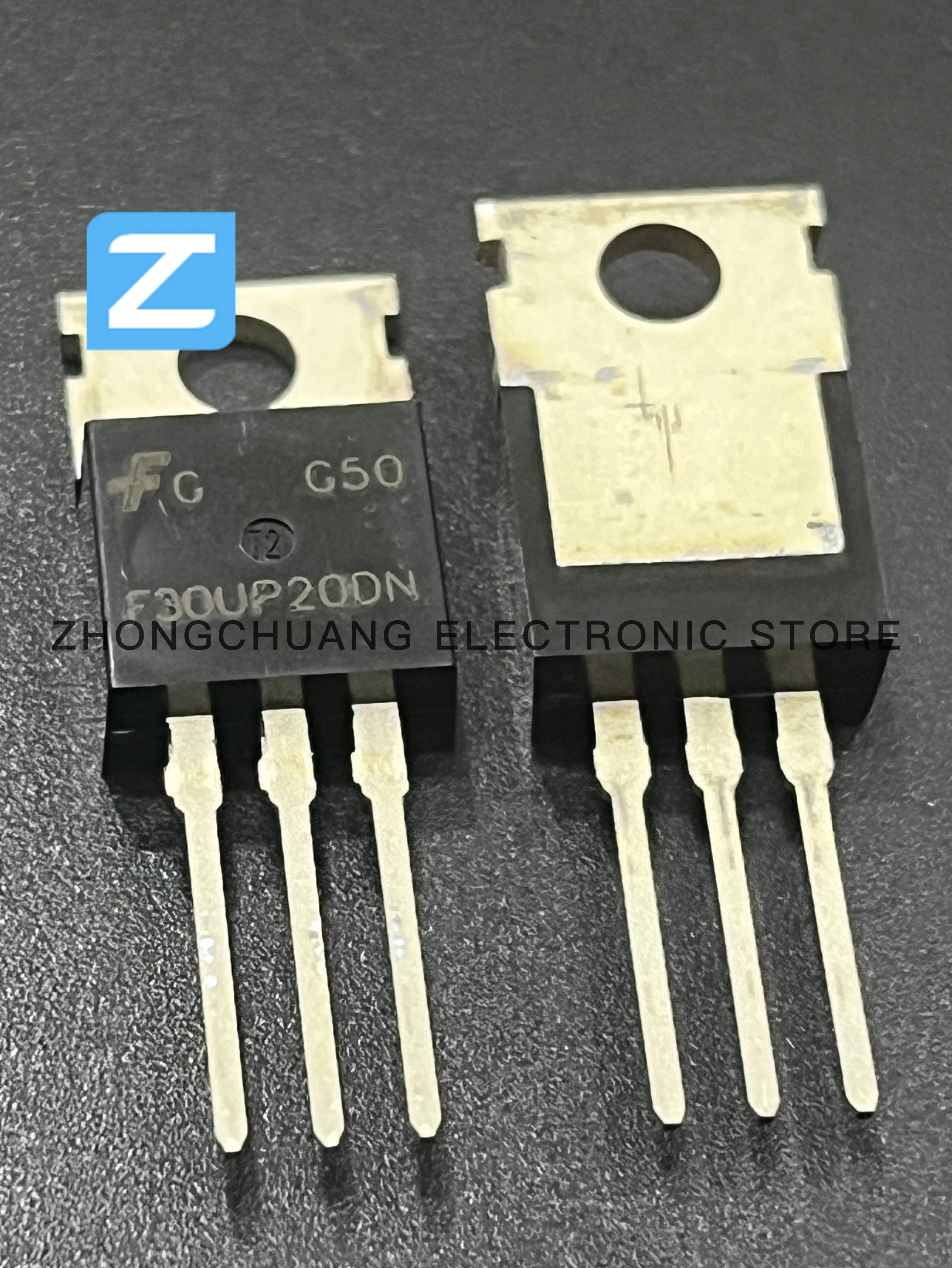 1-10PCS FFP30UP20DNTU F30UP20DN TO-220 200V 150A Ultrafast Recovery Power Rectifier new original