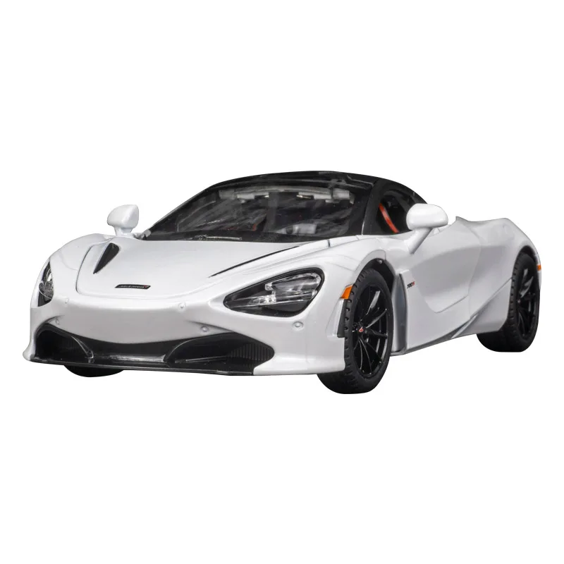 ماكلارين 720S نموذج سيارة رياضية من سبيكة العنكبوت ، صوت دييكاست ، سباق فائق ، ذيل رفع ، هدايا بعجلة ساخنة ، 1:24