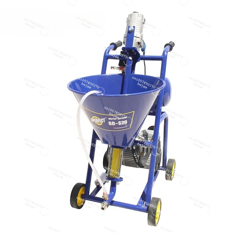 Máquina pulverizadora de mortero de lechada de cemento y hormigón portátil S20