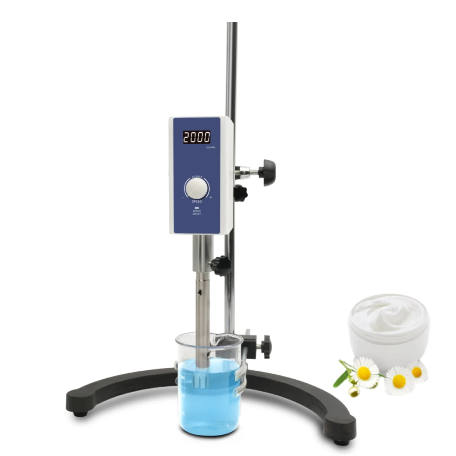 

WEIAI High Shear Emulsifying Homogenizer Paint Cream Lotions Laboratory Homogenizer Mixer High Speed Homogenizer Cosmetics