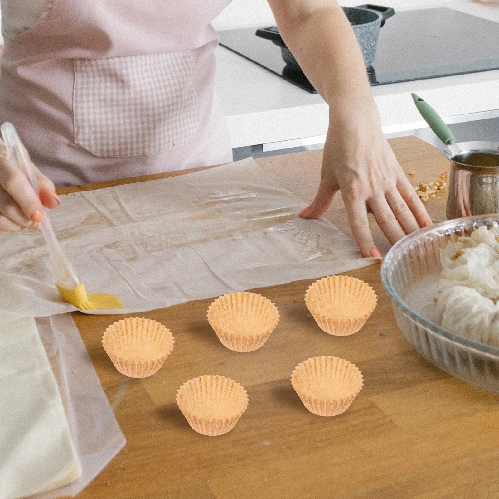 

1000 Pcs Baking Tray Cake Cups Cupcake Holders Liners Paper Bakery Supplies Air