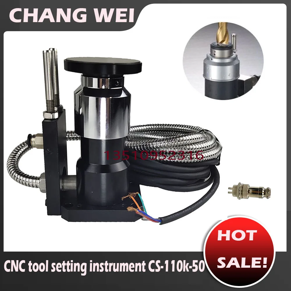 

New Cnc High-precision Tool Setter Cs-110k-50 Engraving Machine Z-axis Automatic Tool Setter