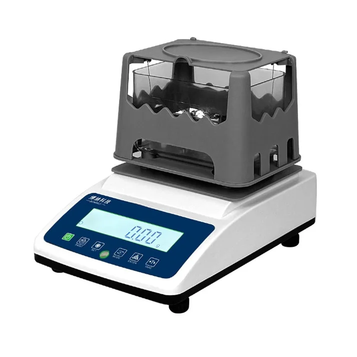 High Precision Electronic Solid Density Meter Gold Plastic Rubber Liquid Specific Gravity Tester Lab Drying Equipment Density