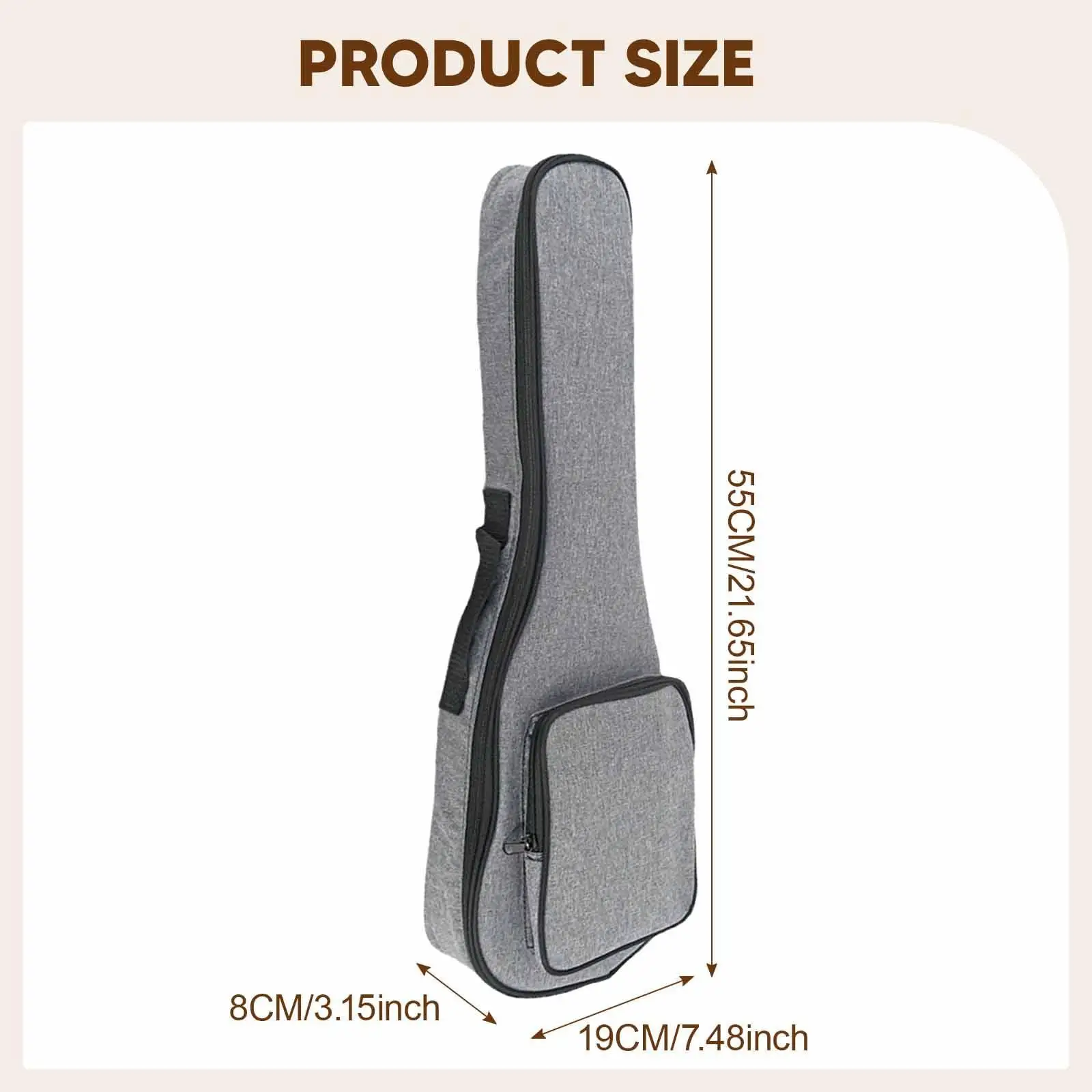 ウクレレギグバッグ ウクレレケース ギフト キャリングハンドル付き 軽量キャリングケース キャリーバッグ パフォーマンスキャンプ用