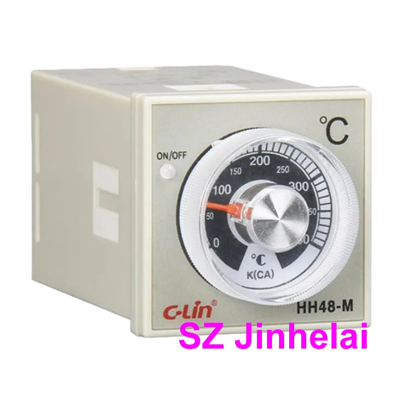 

Brand New C-Lin Pointer Temperature Controller HH48-M(E5C2) K type 0-400℃