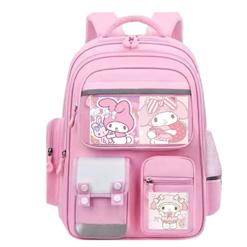 Sanrio moja melodia tornister dziewczęcy Kawaii Anime wielofunkcyjny plecak kreskówka uroczy torba o dużej pojemności prezent dla studenta dla dzieci