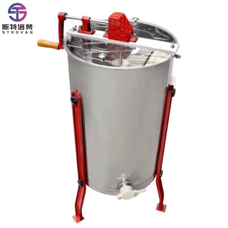 Manual Honey Extractor 3-Frames Honey Centrifuge Processing Machine