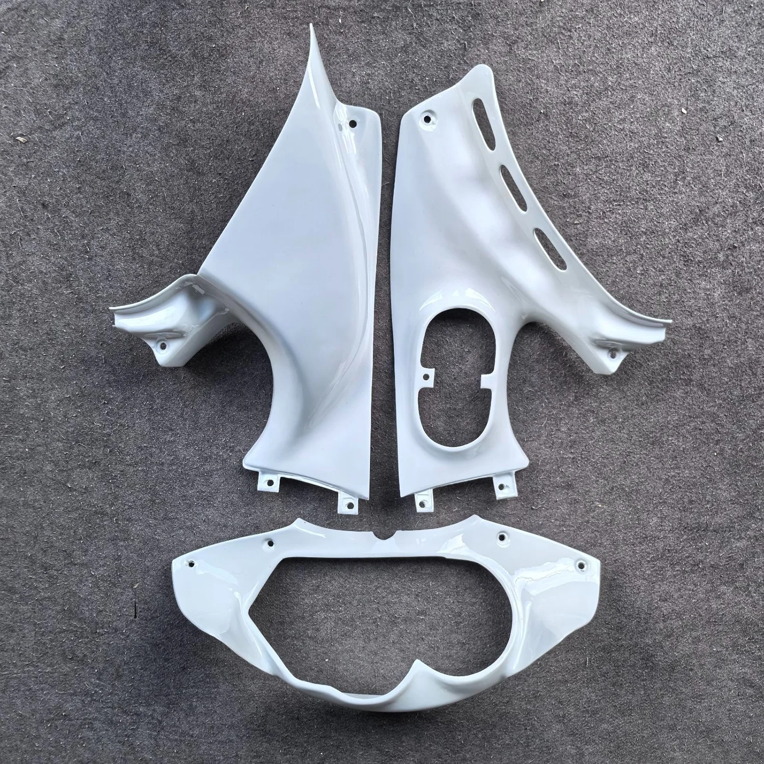 

3 Pcs Part Fairing Fit For Kawasaki ZZR1100C 1990 - 1992 ZX-11 ZZR1100