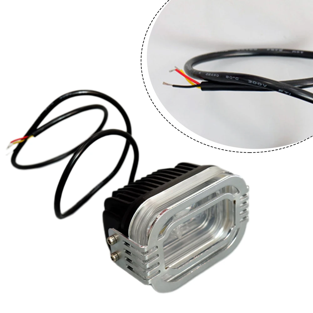 

LED Dual Beam Headlight for Motorcycles Electric Bikes Trucks and Heavy Duty Vehicles 12V 24V 36V 48V 72V 80V DC Input