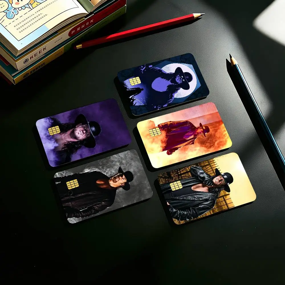 Superstar The U-Undertaker Credit Card HD Stickers Small Chip Waterproof Sticker Game Card Decal Gift