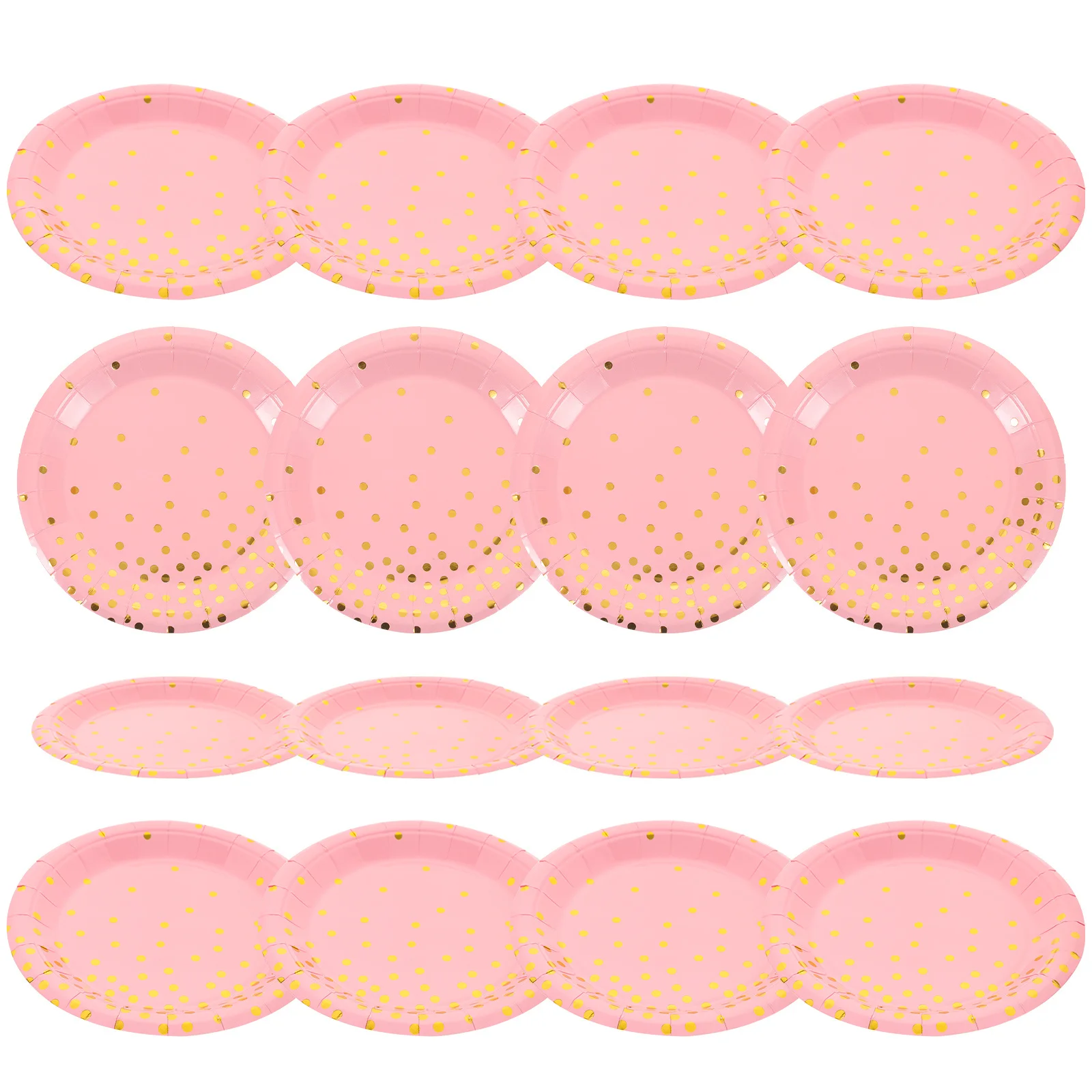 

50 шт. одноразовая посуда для вечеринок, красочные точки, бумажные тарелки с принтом, десертные тарелки, бумажные тарелки, праздничная посуда