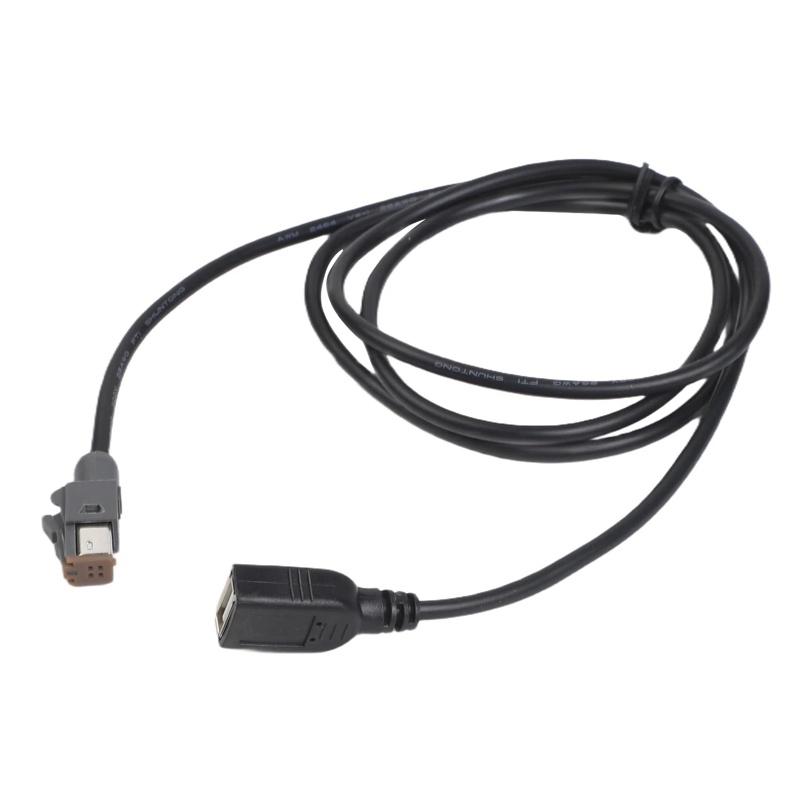 Media- Playback Car USB Adapter Car Aux Audio Input  For Media Data Wire To USB Adapter Conector For Outback